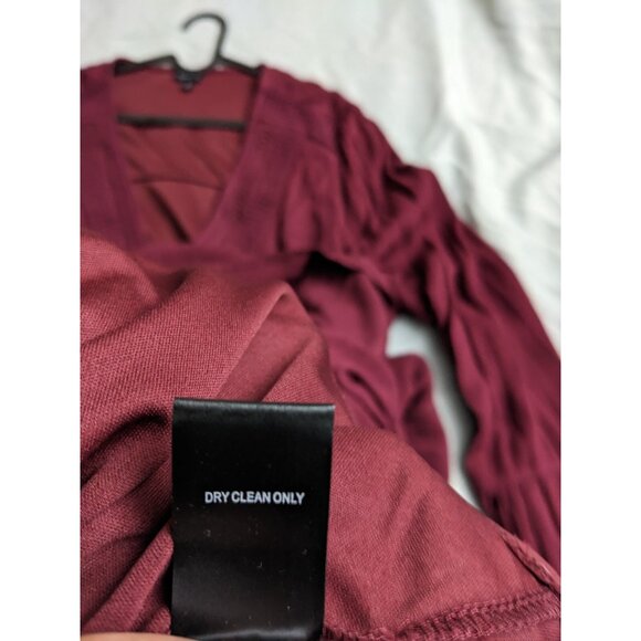 Torrid Dress Red Gauze Boho Skater Lined Flowy Bell Sleeve Womens Size 3X - Picture 10 of 16